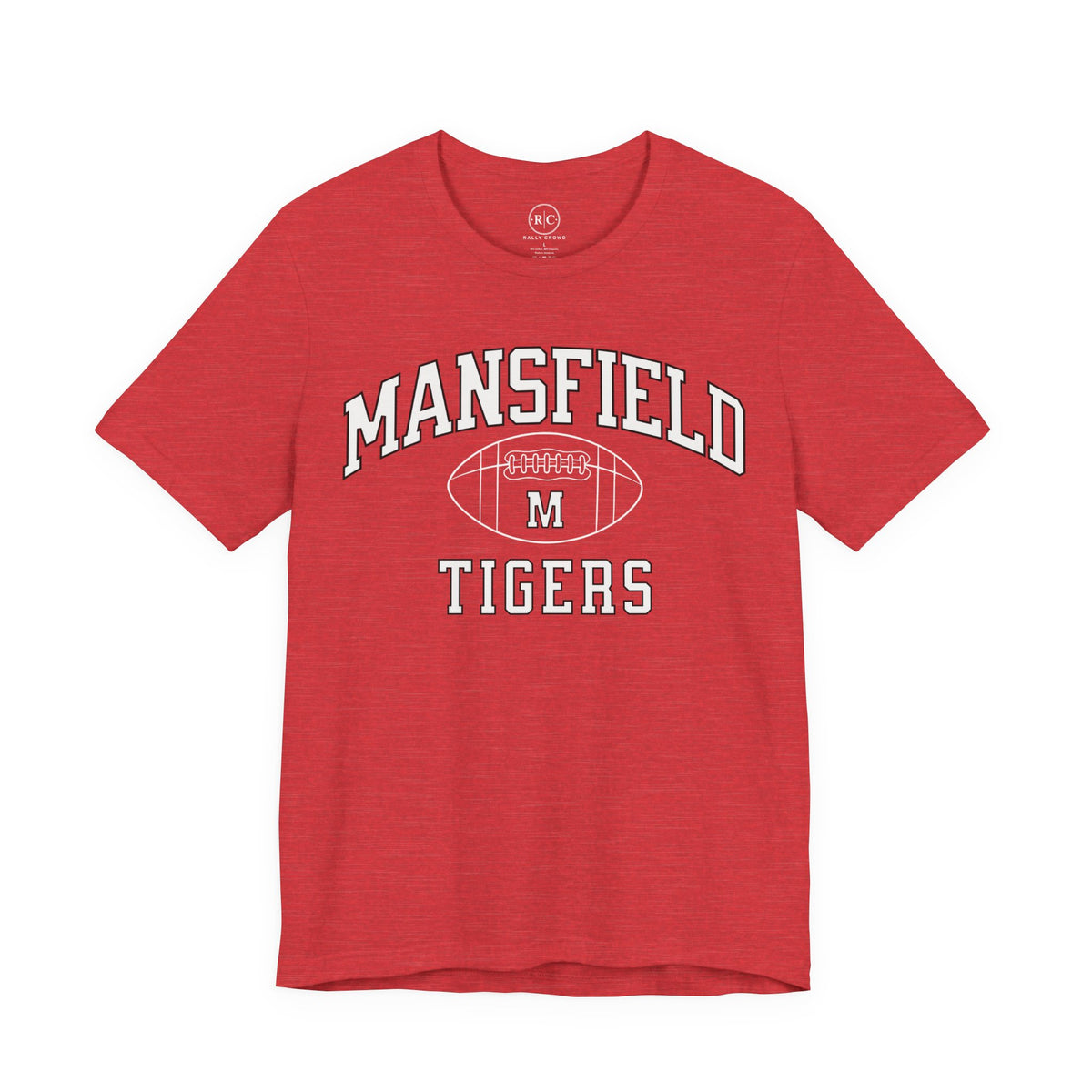 Mansfield Tigers Football - Football Outline | Premium Everyday Tee