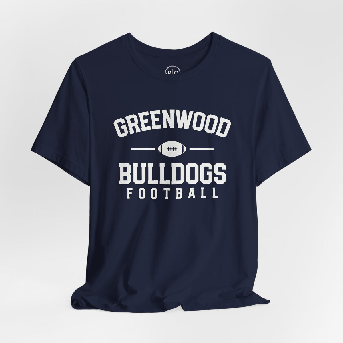 GWD Football |  Personalized Name/Number - Retro Campus | Premium Everyday Tee