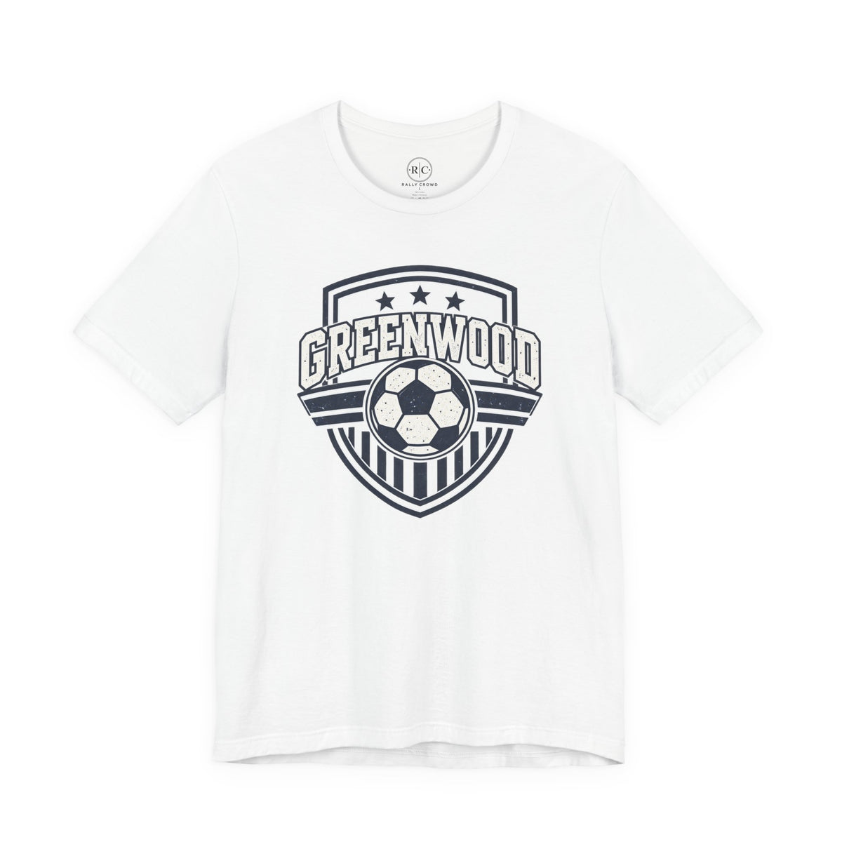Greenwood Soccer | Victory Crest - Premium Everyday Tee