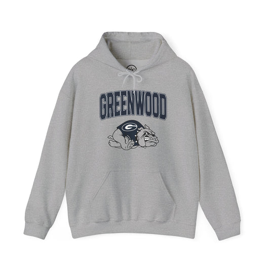 Greenwood Fans - Old School Dog | Heavy Blend™ Hoodie
