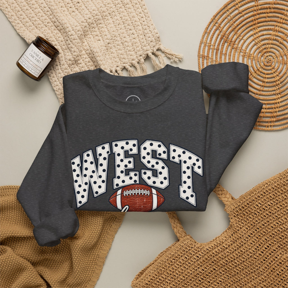 Bentonville West | Friday Night Dots | Heavy Blend Sweatshirt