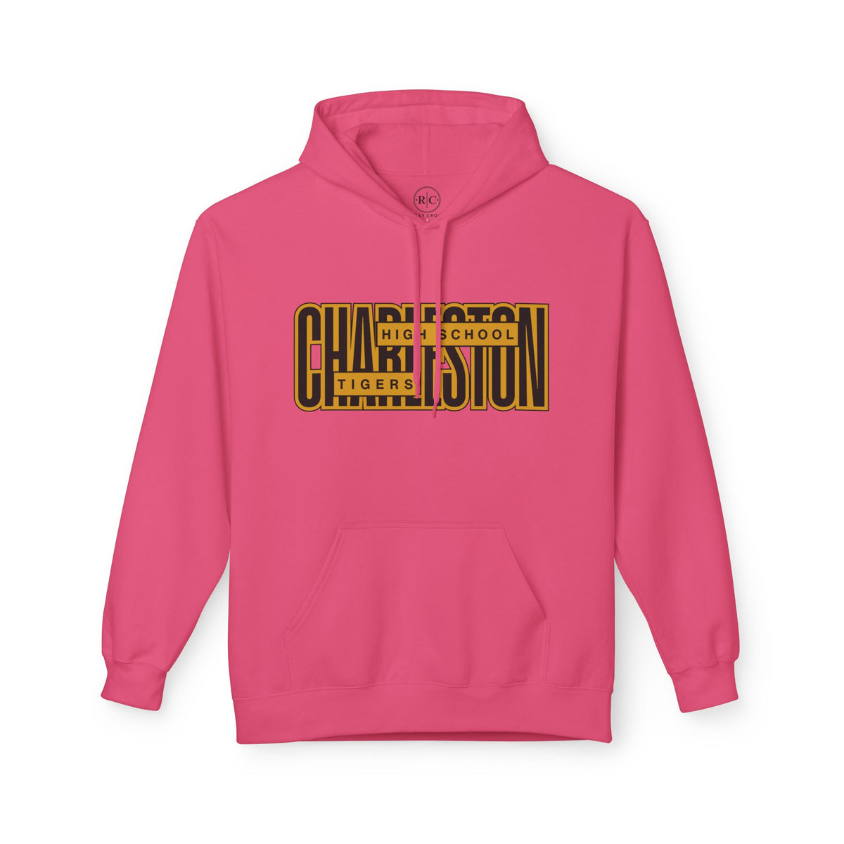 Charleston Fans - Front Page — Midweight Fleece Hoodie