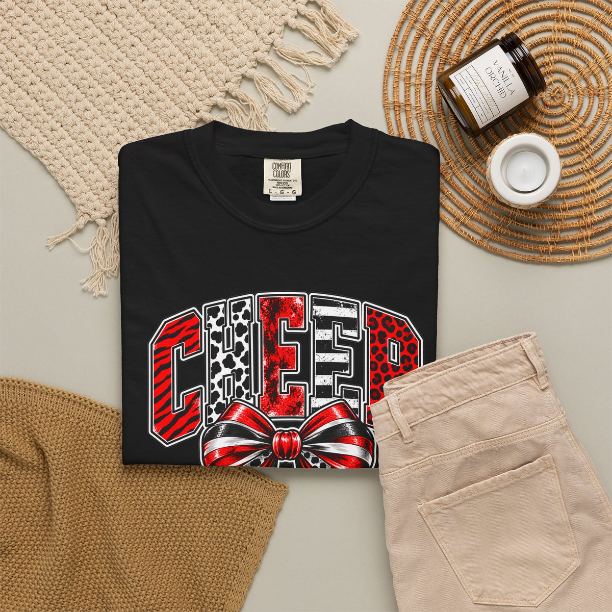 Mansfield Fans - Cheer Print Parade | Comfort Colors