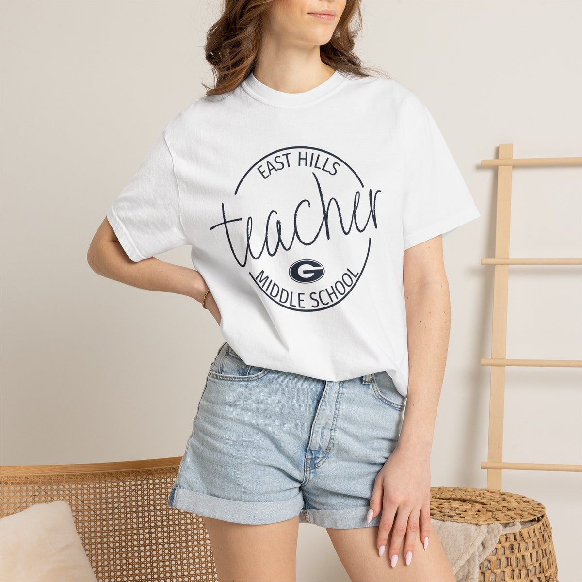 GWD Teachers - East Hills - Circle  | Comfort Colors
