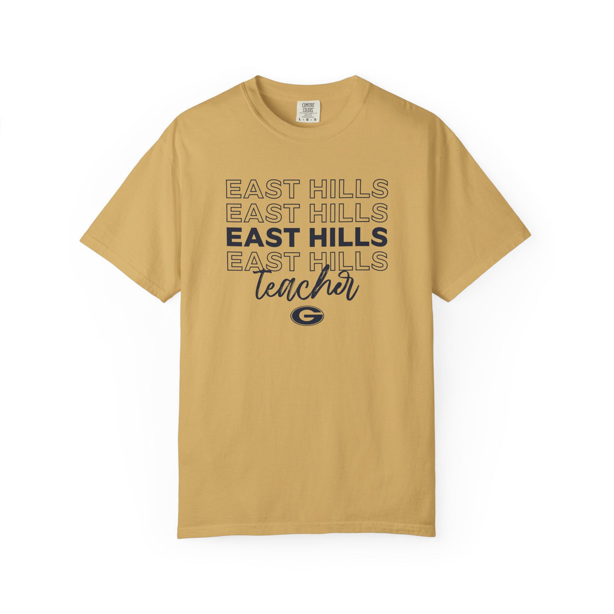 GWD Teachers - East Hills - Outline  | Comfort Colors