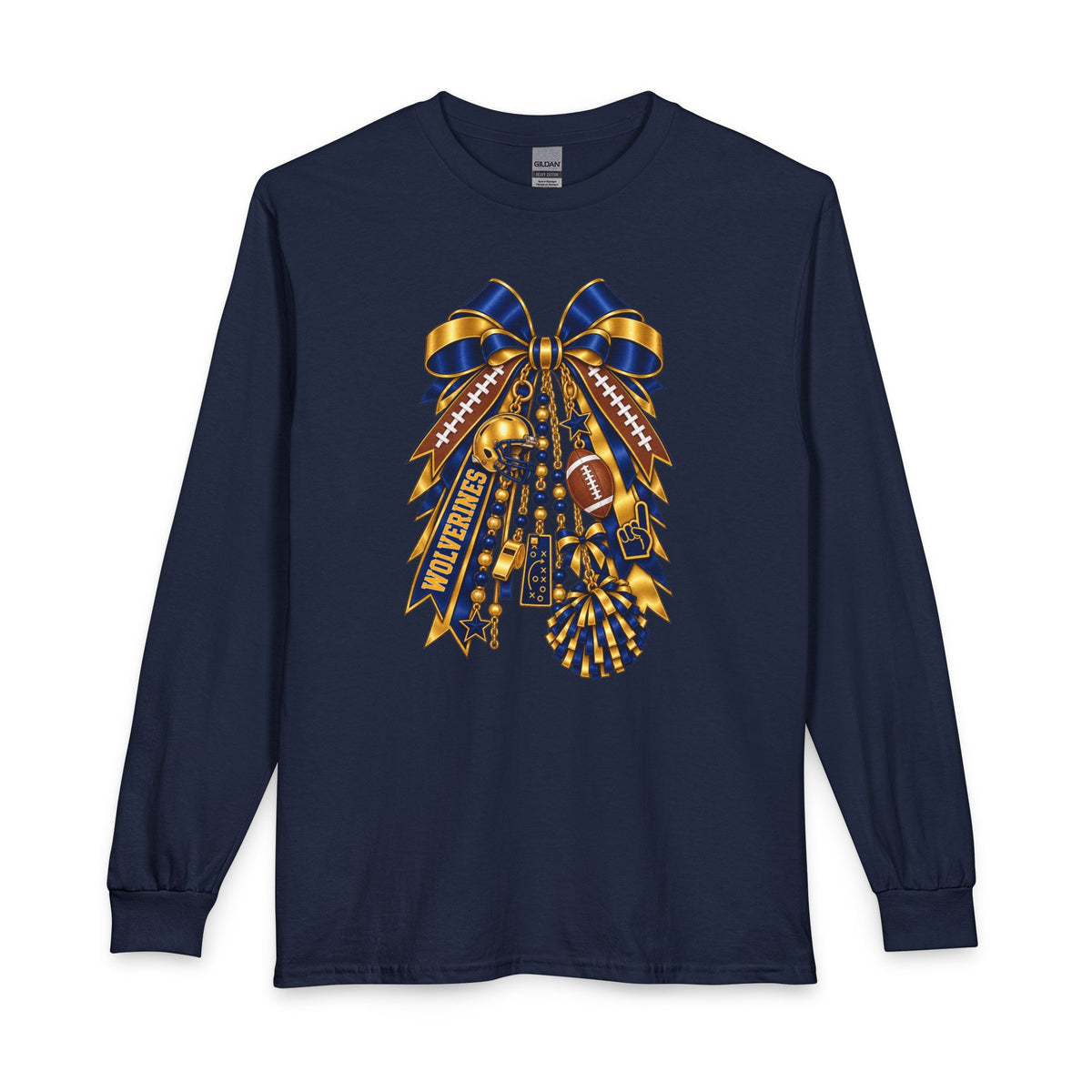 Bentonville West - Varsity Charm - Long Sleeve T-Shirt