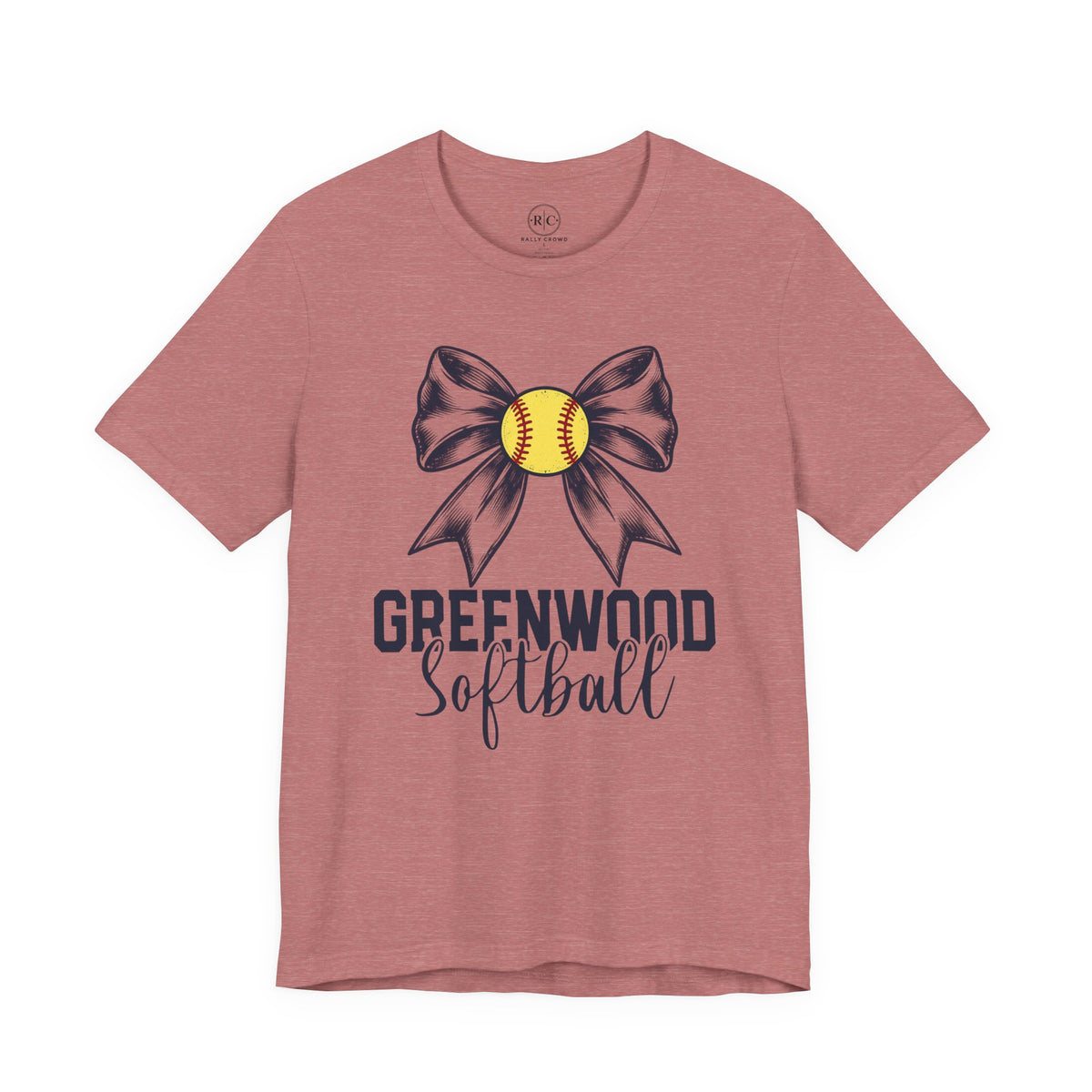 Greenwood Softball | Tied to the Game - Premium Everyday Tee