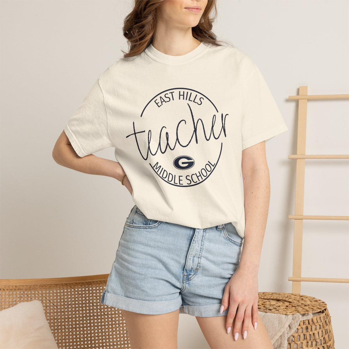 GWD Teachers - East Hills - Circle  | Comfort Colors