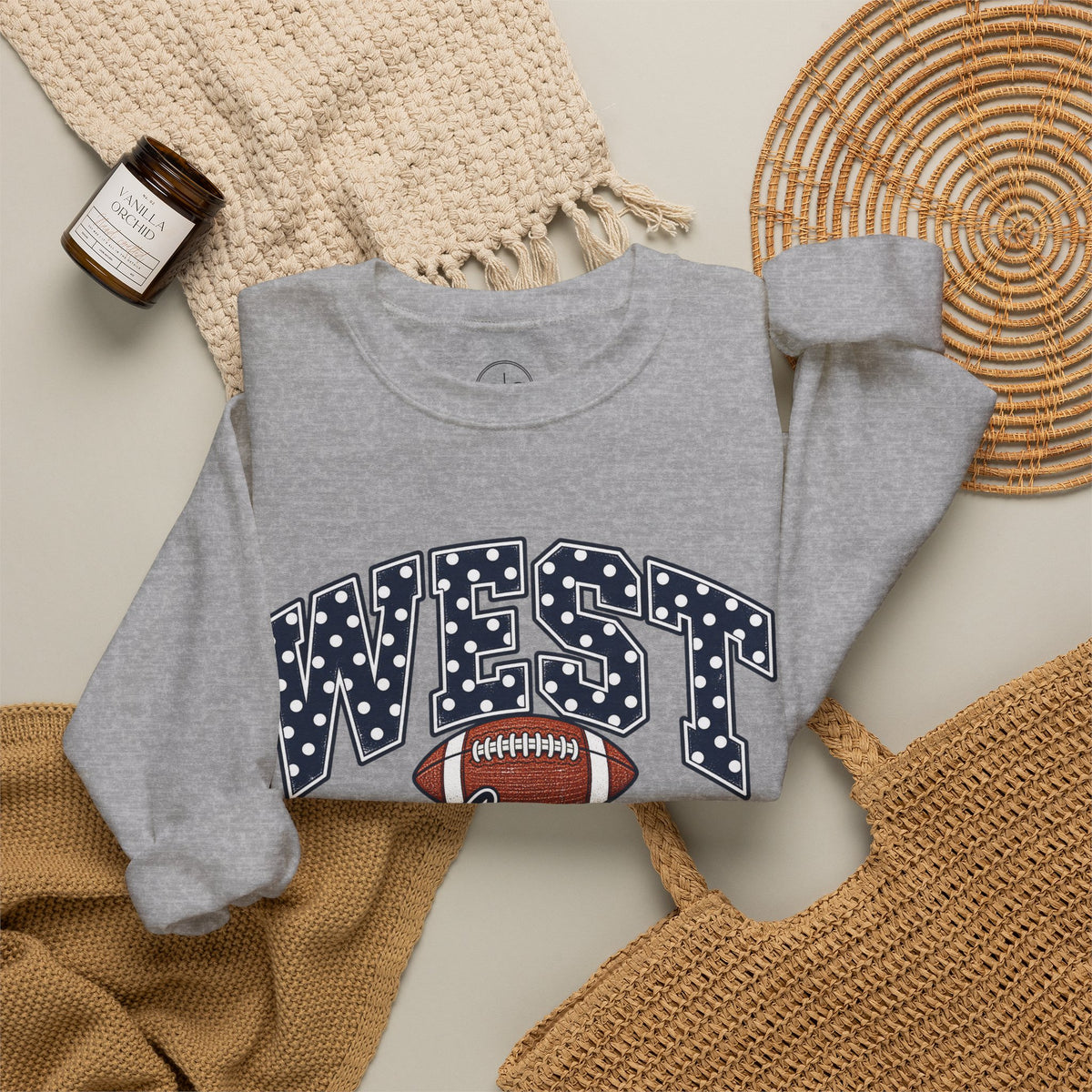 Bentonville West | Friday Night Dots | Heavy Blend Sweatshirt
