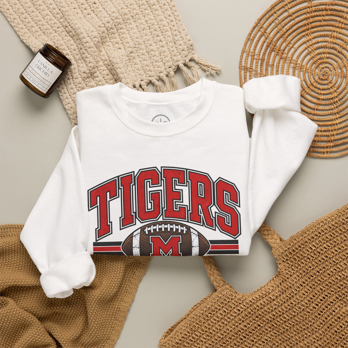 Mansfield Fans - Tiger Territory | Heavy Blend Sweatshirt