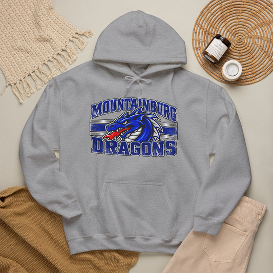 Mountainburg Fans - Fire & Fury | Heavy Blend™ Hoodie