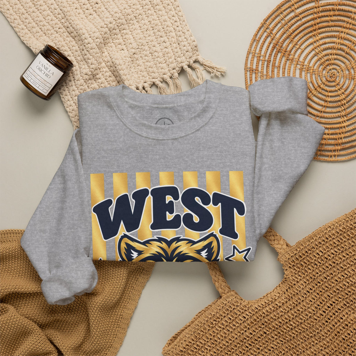 Bentonville West | Facing West | Heavy Blend Sweatshirt