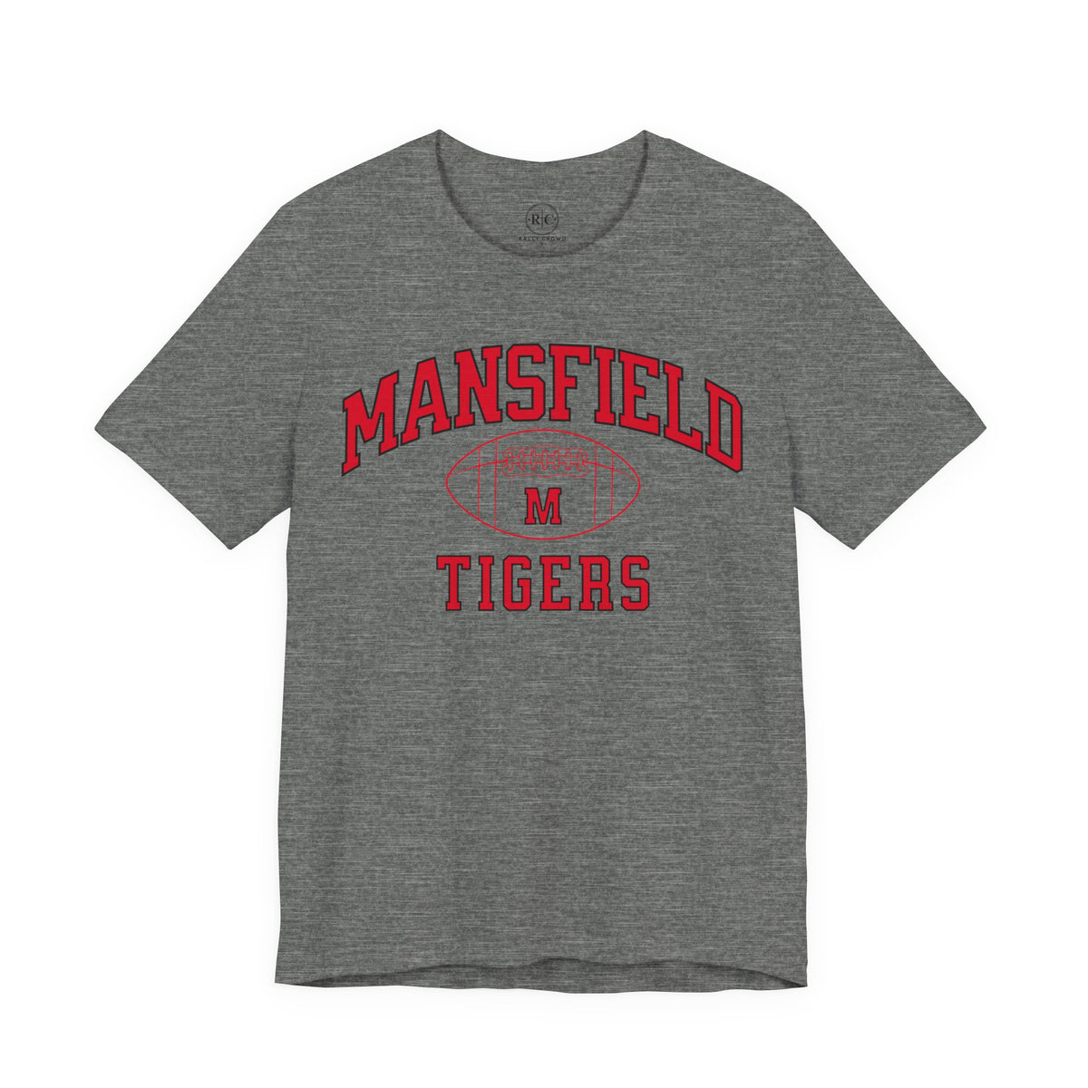 Mansfield Tigers Football - Football Outline | Premium Everyday Tee