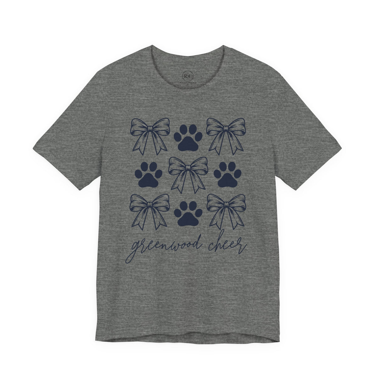 Greenwood Cheer | Paws & Bows - Premium Everyday Tee