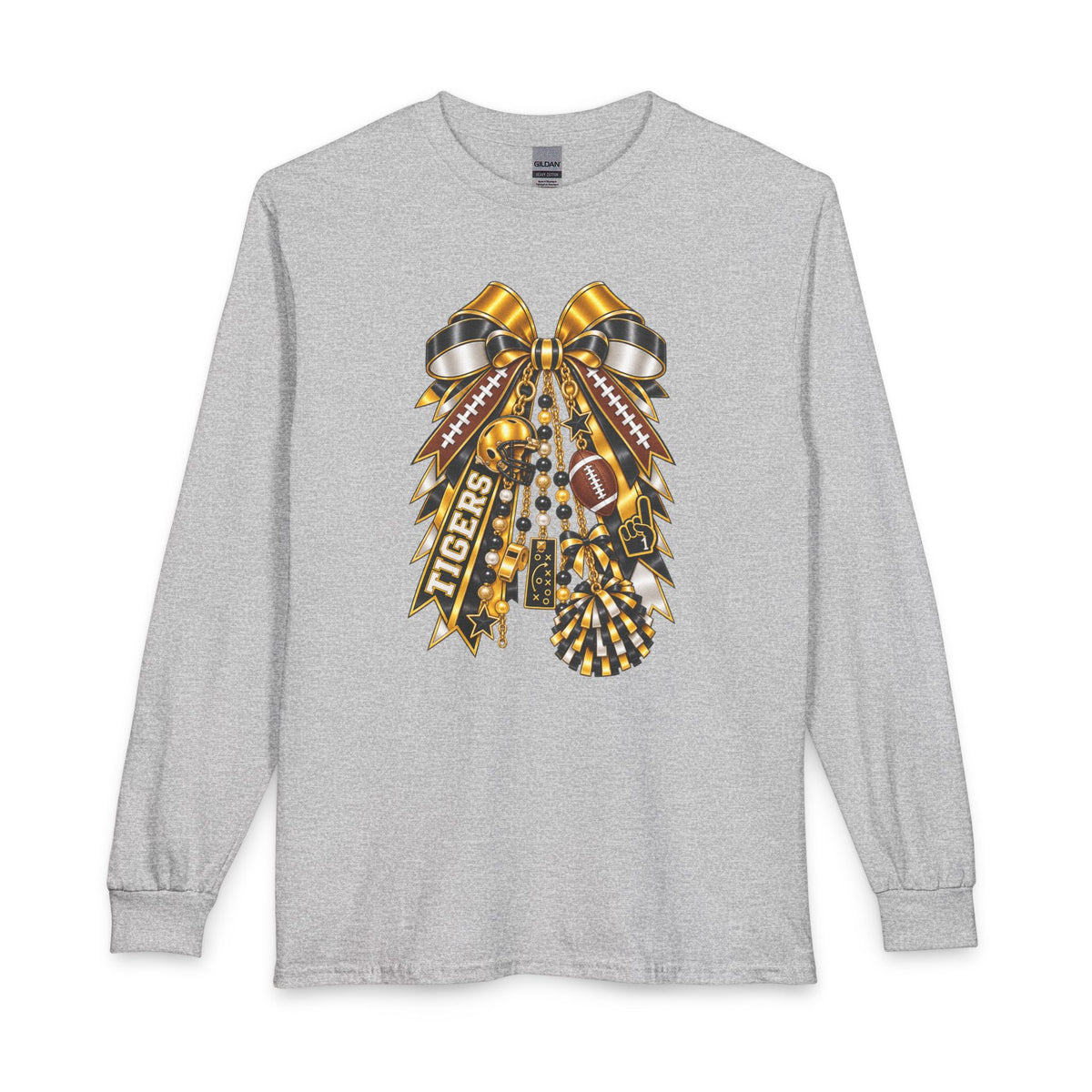 Charleston Fans - Varsity Charm - Long Sleeve T-Shirt