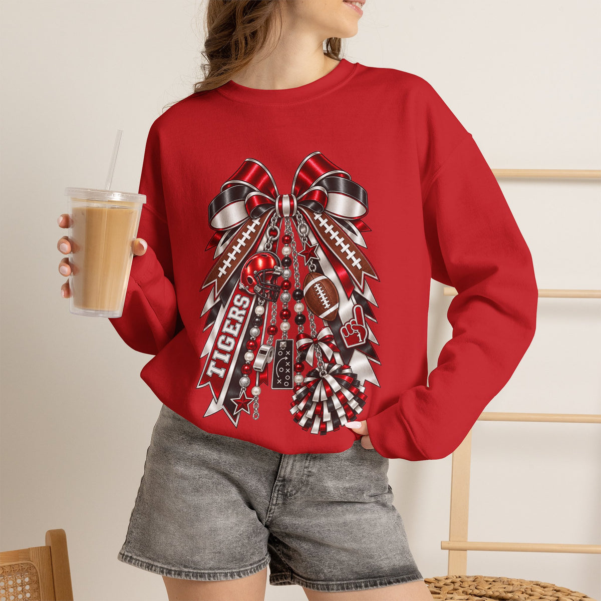 Mansfield Fans - Varsity Charm | Heavy Blend Sweatshirt