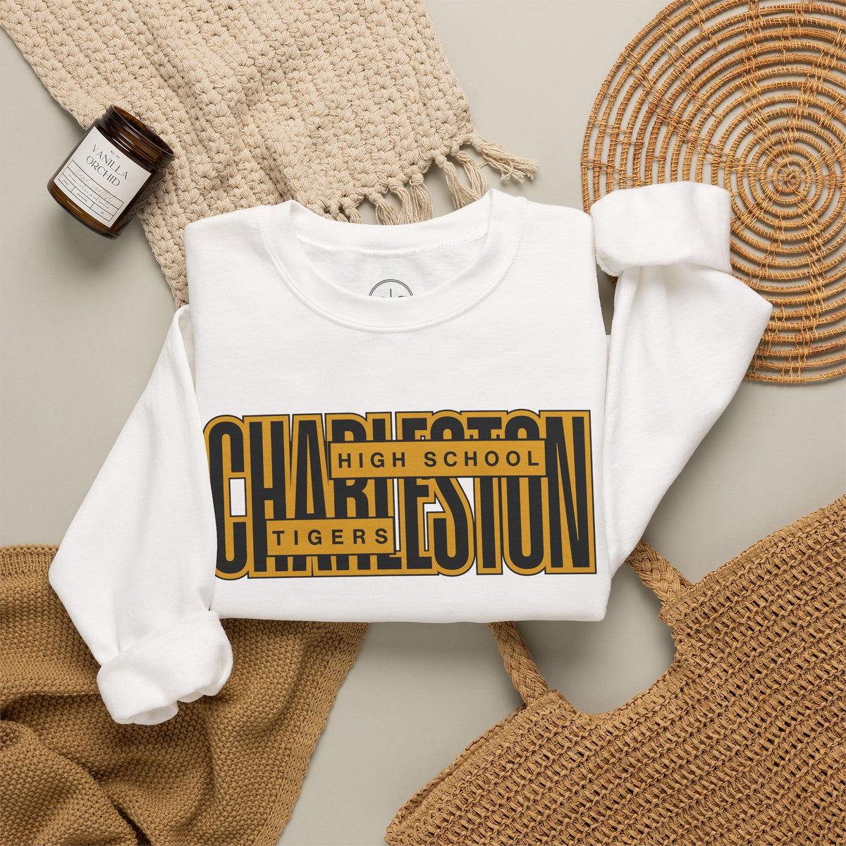 Charleston Fans - Front Page | Heavy Blend Sweatshirt