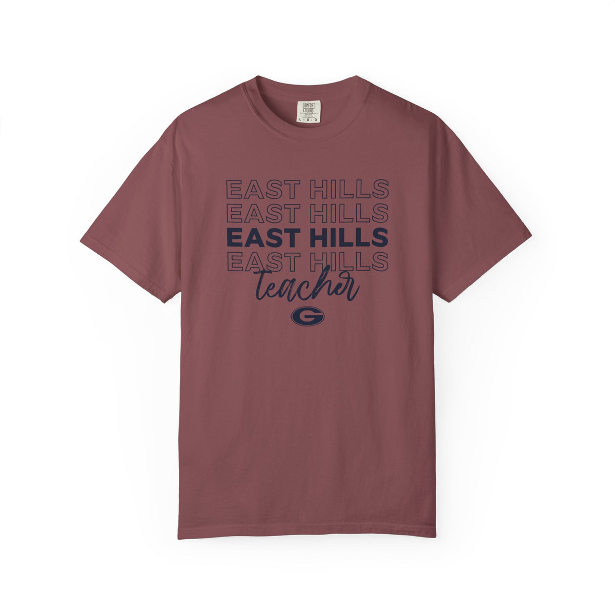 GWD Teachers - East Hills - Outline  | Comfort Colors