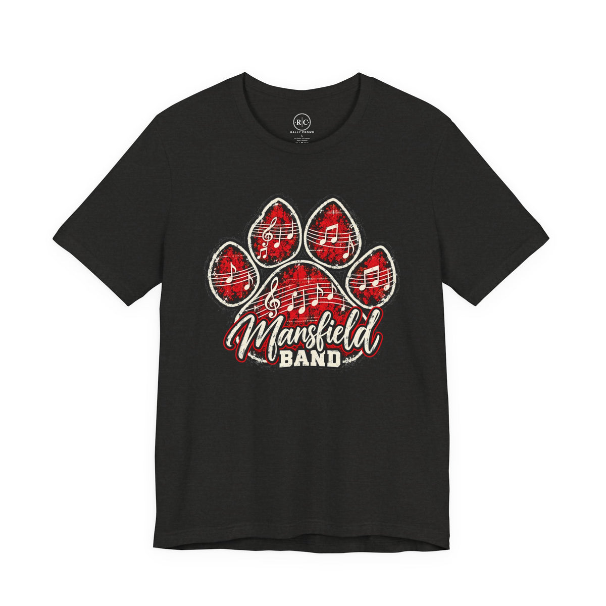 Mansfield Fans - Paw Pride Mansfield Band | Premium Everyday Tee