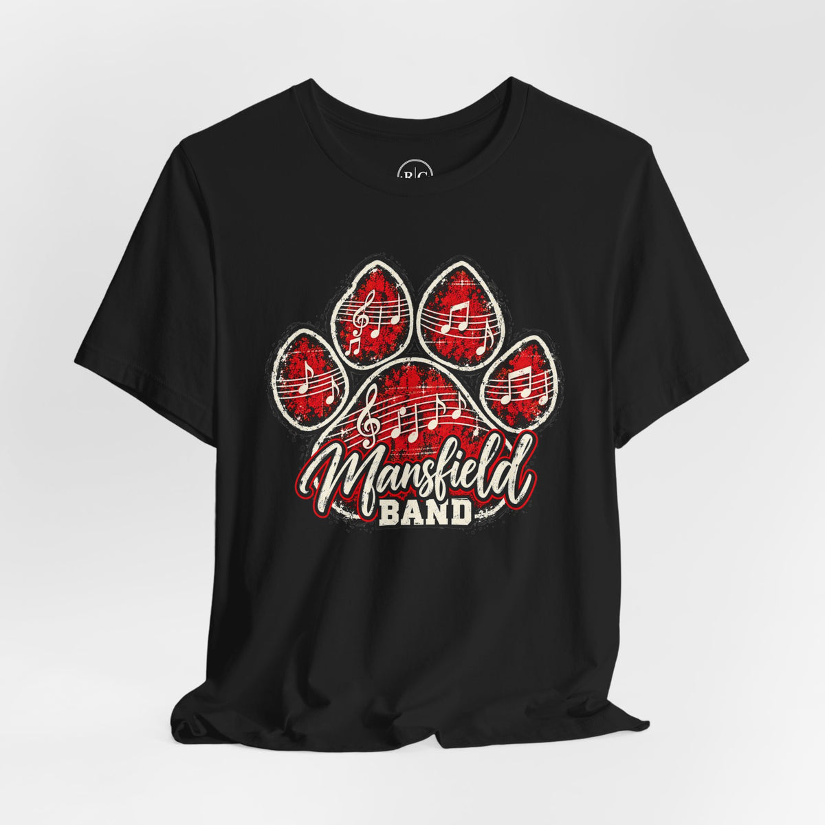 Mansfield Fans - Paw Pride Mansfield Band | Premium Everyday Tee