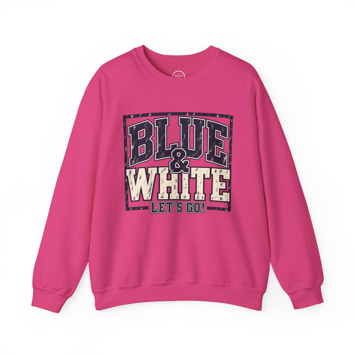 Greenwood Fans | Blue & White | Heavy Blend Sweatshirt