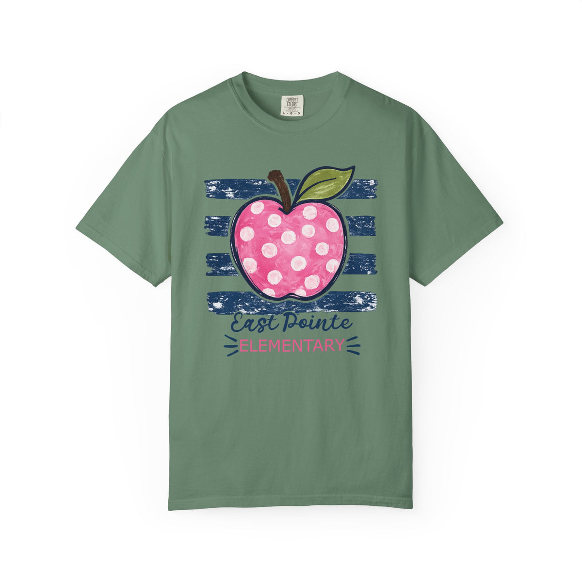 Greenwood Teachers - EastPointe | Apple Stripes Tee