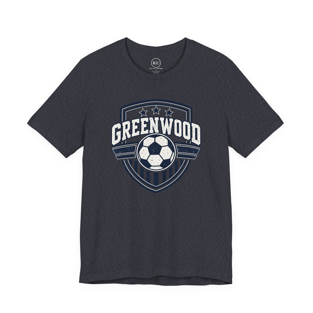 Greenwood Soccer | Victory Crest - Premium Everyday Tee