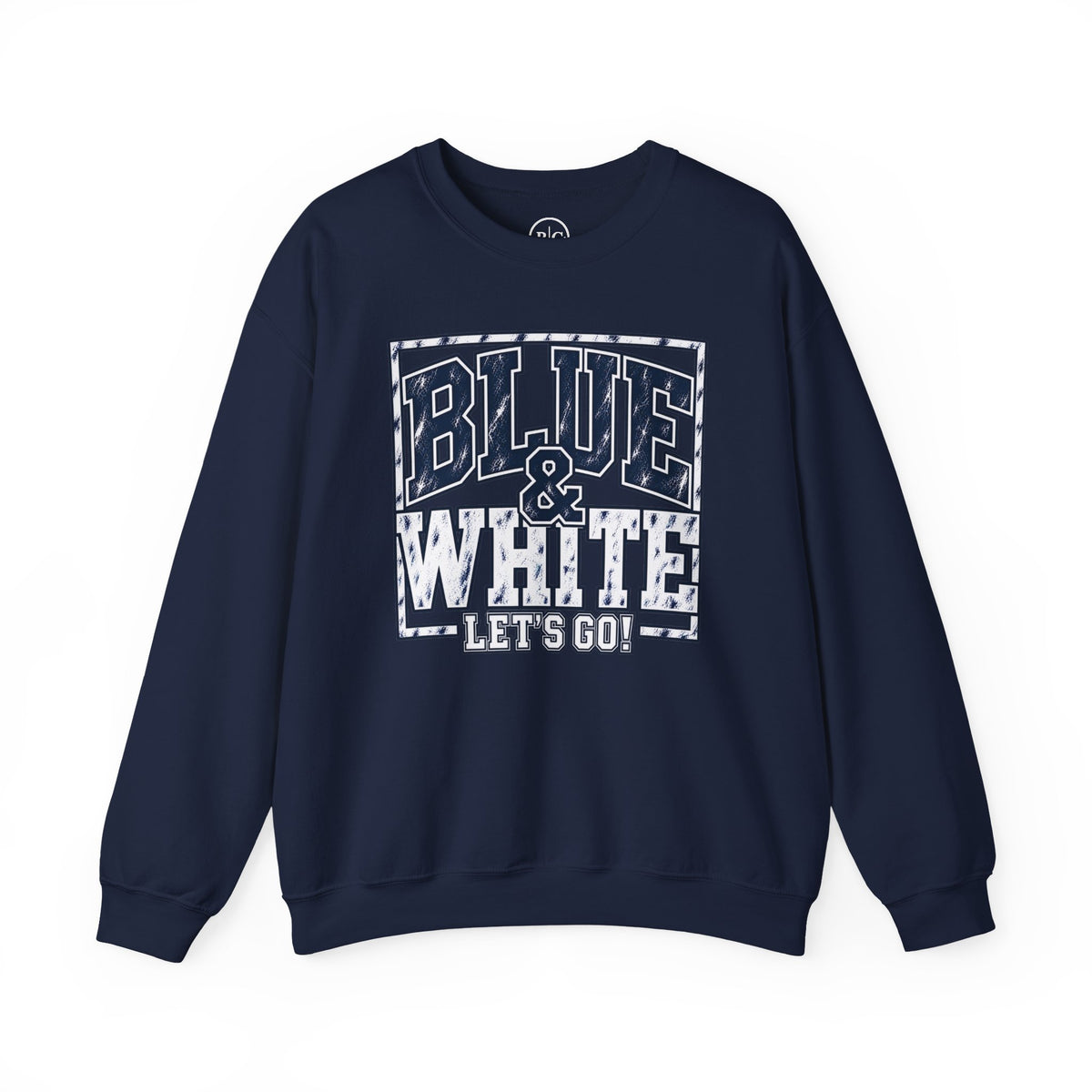 Greenwood Fans | Blue & White | Heavy Blend Sweatshirt