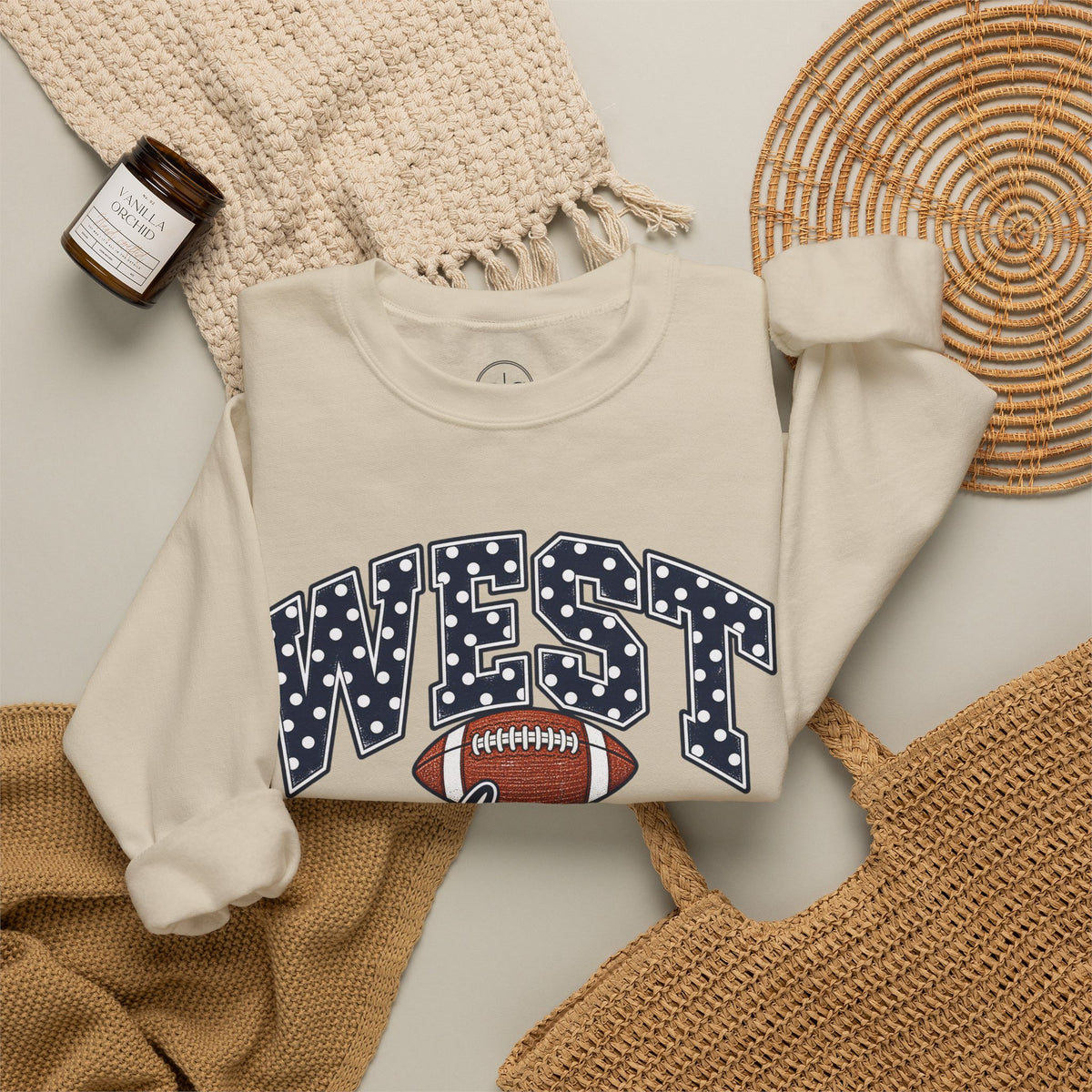 Bentonville West | Friday Night Dots | Heavy Blend Sweatshirt