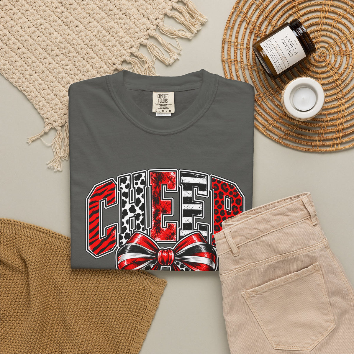 Mansfield Fans - Cheer Print Parade | Comfort Colors