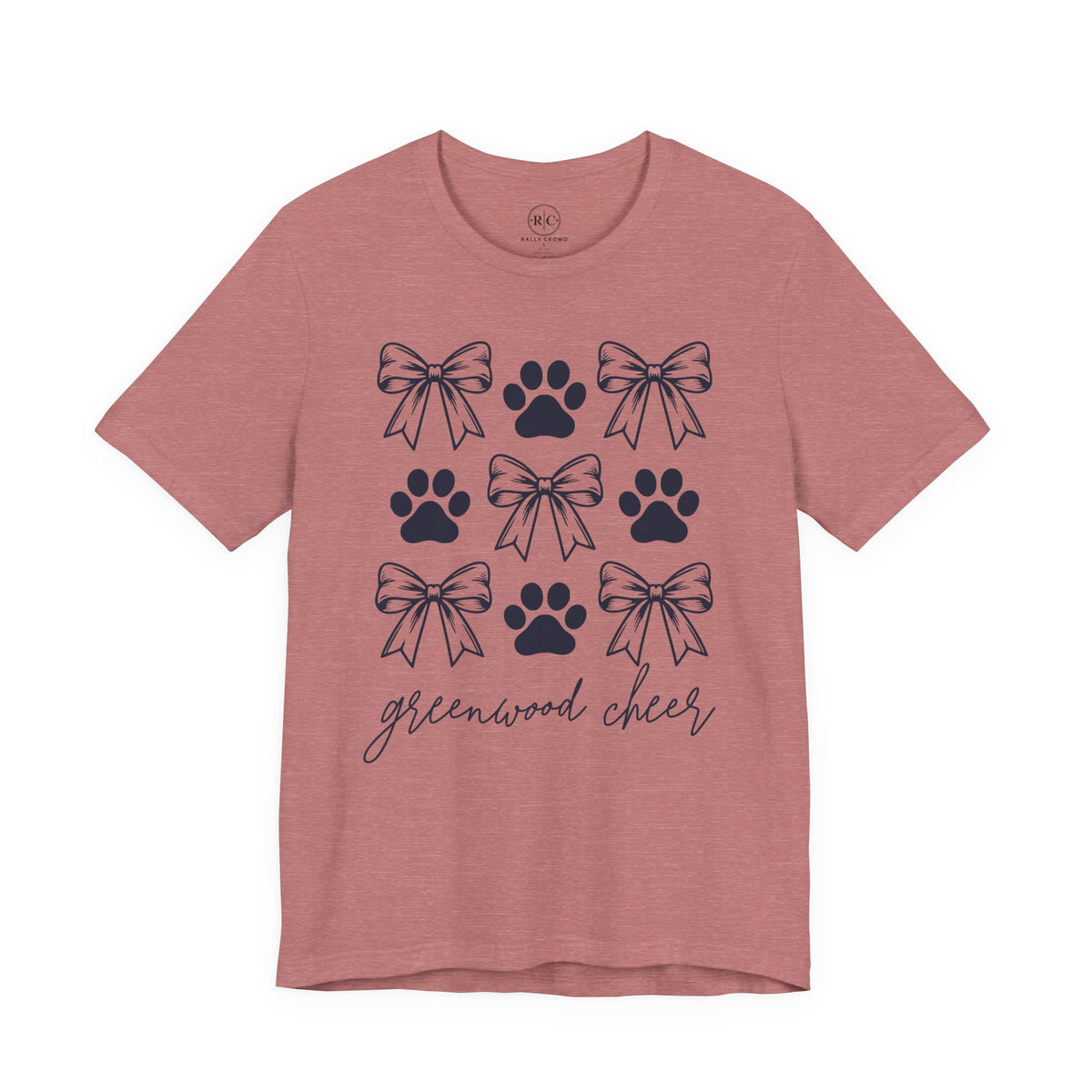Greenwood Cheer | Paws & Bows - Premium Everyday Tee