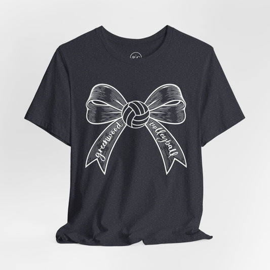 Greenwood Volleyball | Game Day Bow - Premium Everyday Tee