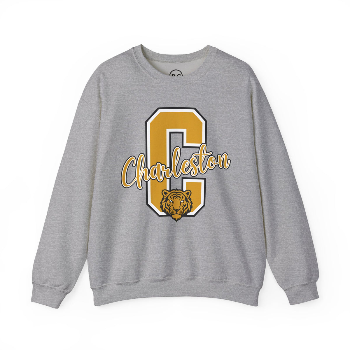 Charleston Fans - Tiger Stamp | Heavy Blend Sweatshirt