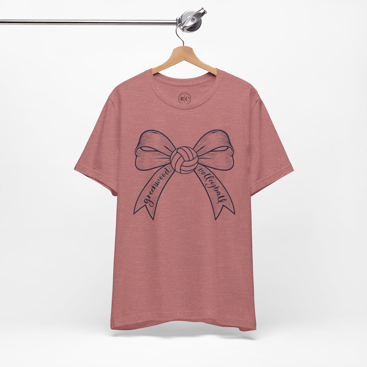 Greenwood Volleyball | Game Day Bow - Premium Everyday Tee