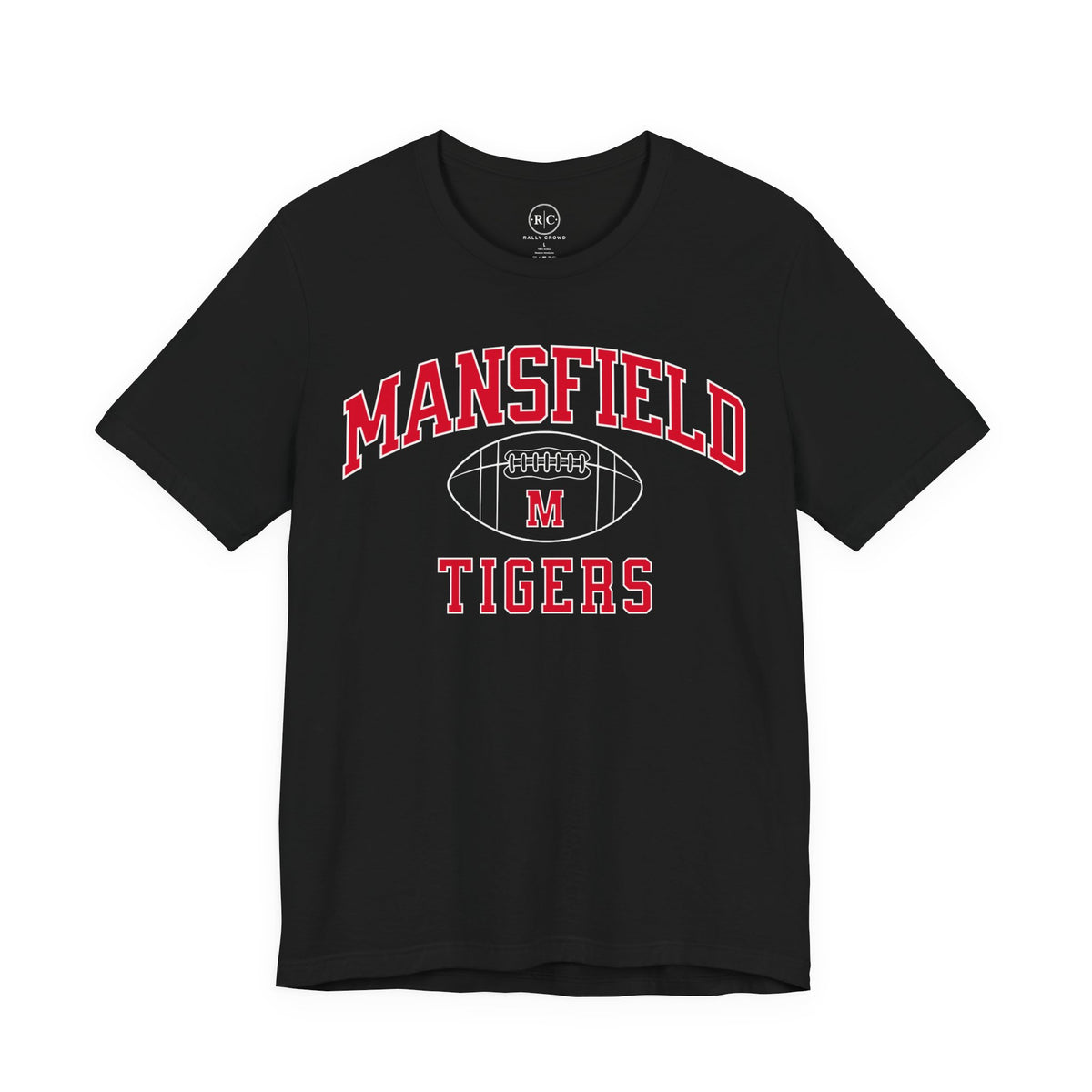 Mansfield Tigers Football - Football Outline | Premium Everyday Tee