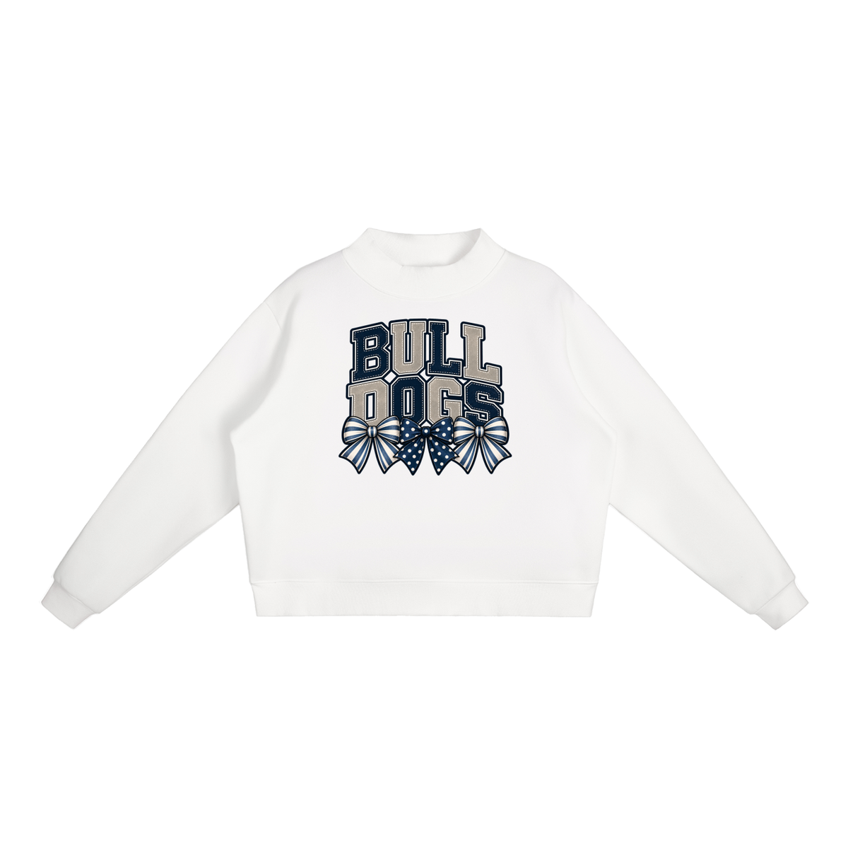 Greenwood,Fans,Bulldogs,mockneck,spiritwear,football,basketball