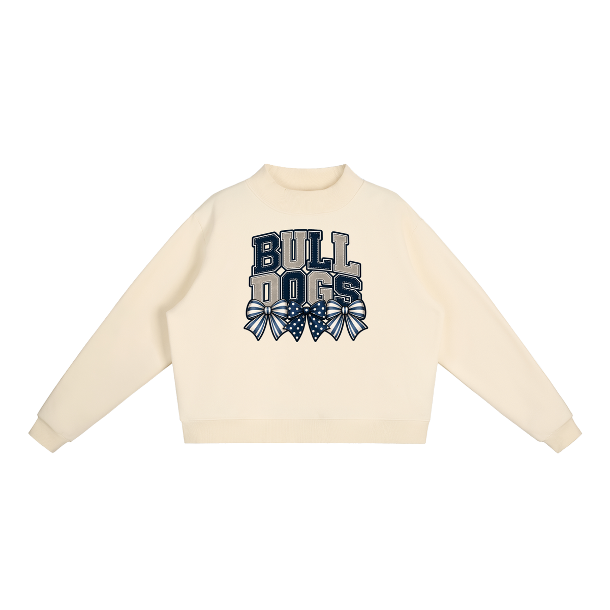 Greenwood,Fans,Bulldogs,mockneck,spiritwear,football,basketball